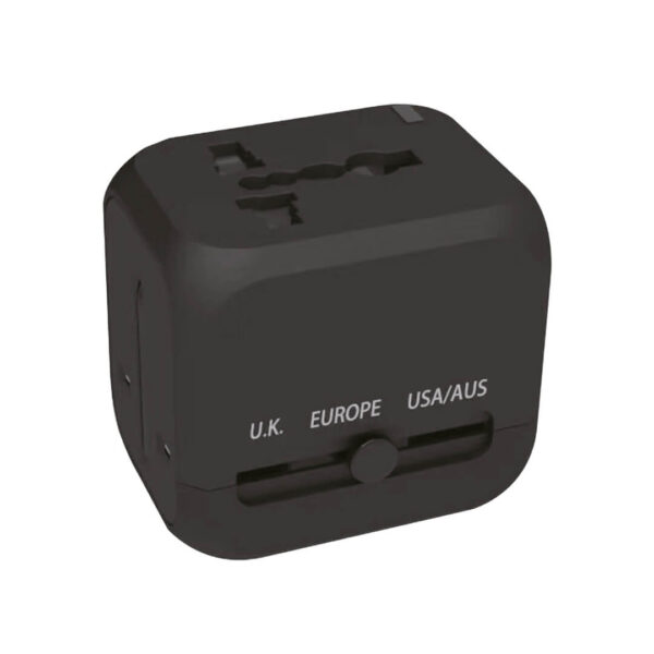 Rejseadapter - Universal - 3 USB indgange - Image 3