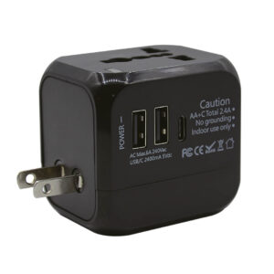 Rejseadapter - Universal - 3 USB indgange