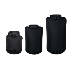 Dry bag sæt - Medium - 3 stk - Sort