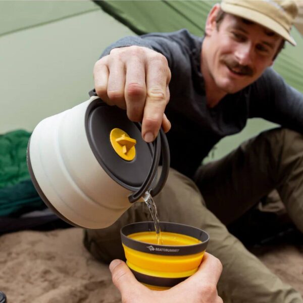 Foldbar kedel - Sea to Summit Frontier UL Collapsible Kettle - 1,1 liter - Image 6