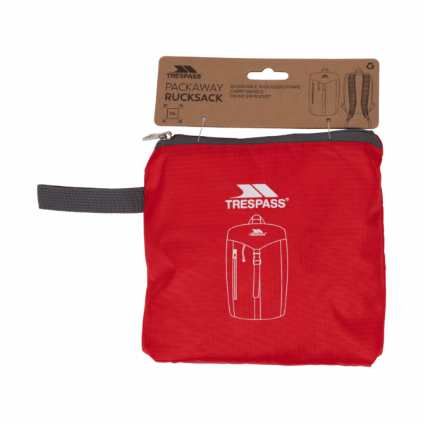 Foldbar rygsæk - DLX Venoy 25L - Rød - Image 3