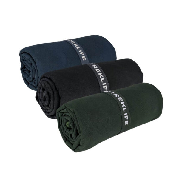 Hurtigtørrende håndklæde - Treklife Recycled Towel - 160x80 cm - Image 3