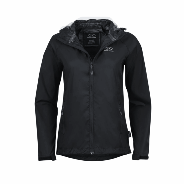 Jakke dame - Highlander Stow&Go - Vandtæt - Sort - Image 5