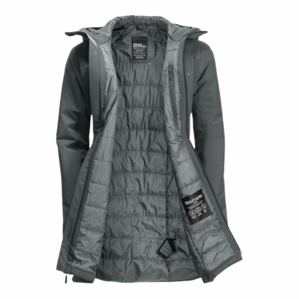Jakke til dame - Jack Wolfskin Heidelstein Ins JKT W - Grøn - Image 4