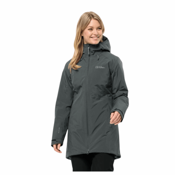Jakke til dame - Jack Wolfskin Heidelstein Ins JKT W - Grøn - Image 5