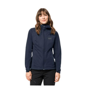 Jakke til dame - Jack Wolfskin Highest Peak Jacket W - Blå (Kun L tilbage)