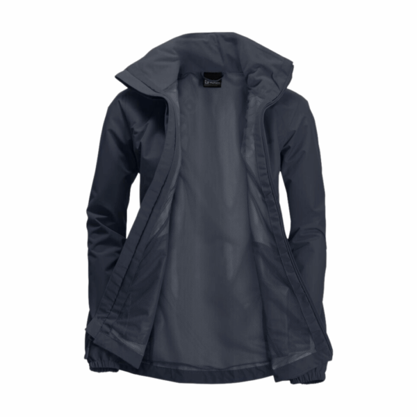 Jakke til dame - Jack Wolfskin Stormy Point 2L JKT W - Navy blå - Image 4