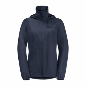 Jakke til dame - Jack Wolfskin Stormy Point 2L JKT W - Navy blå