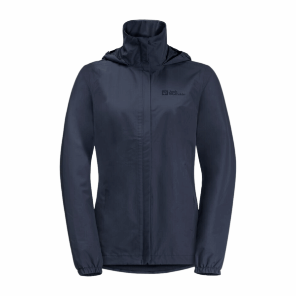 Jakke til dame - Jack Wolfskin Stormy Point 2L JKT W - Navy blå