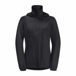 Jakke til dame - Jack Wolfskin Stormy Point 2L JKT W - Sort