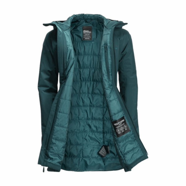 Jakke til dame  -  Jack Wolfskin Heidelstein Ins Jkt W  -  Mørkegrøn - Image 2