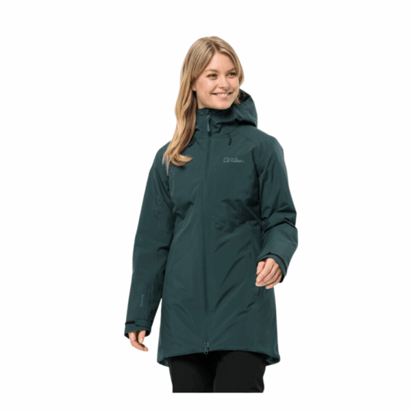Jakke til dame  -  Jack Wolfskin Heidelstein Ins Jkt W  -  Mørkegrøn - Image 3