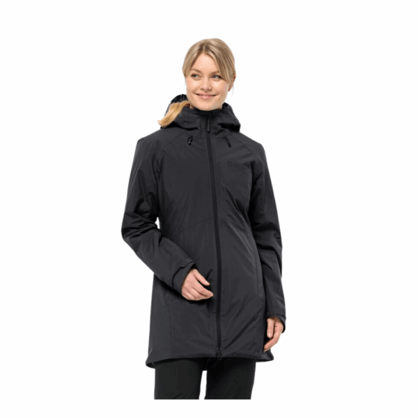 Jakke til dame  -  Jack Wolfskin Heidelstein Ins Jkt W  -  Sort - Image 3
