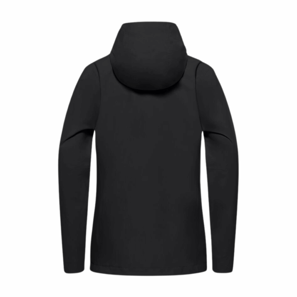Jakke til dame - Jack Wolfskin Trail time 2 lags - Sort - Image 3
