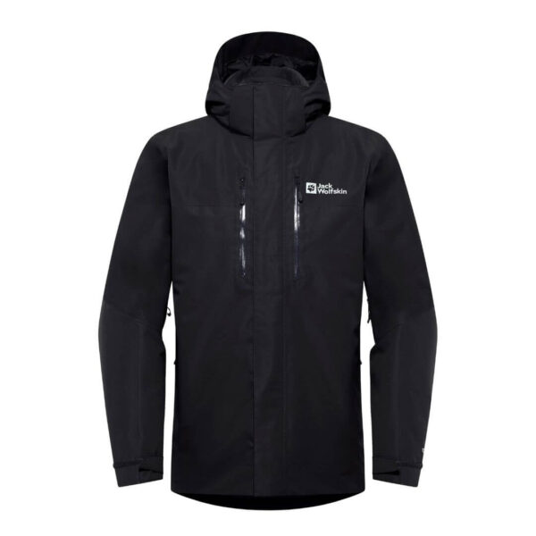 Jakke til herre - Jack Wolfskin Jasper 3in1 - Sort - Image 3