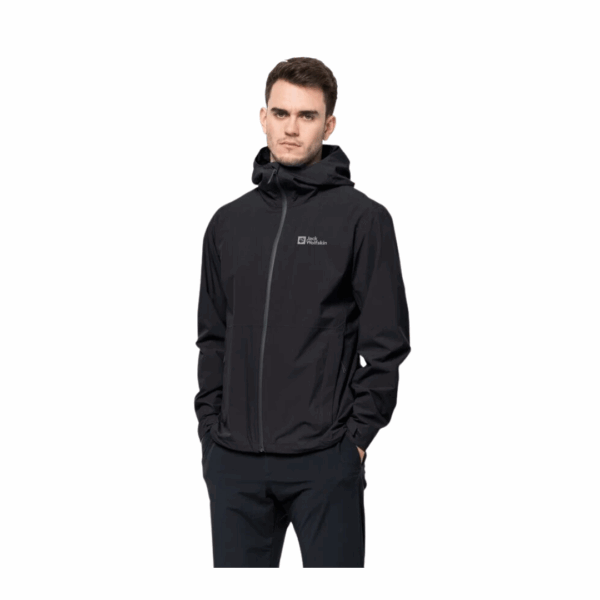Jakke herre - Jack Wolfskin Pack & Go Shell M (Kun S tilbage) - Image 3
