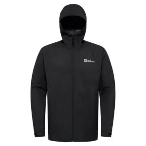 Jakke til herre - Jack Wolfskin Prelight 2,5 lags - Sort