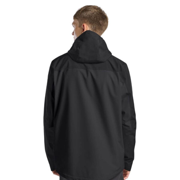 Jakke til herre - Jack Wolfskin Weiltal 2 lags - Sort - Image 4