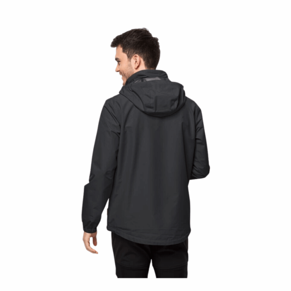 Jakke til herre  -  Jack Wolfskin Stormy Point 2L JKT M - Sort - Image 3