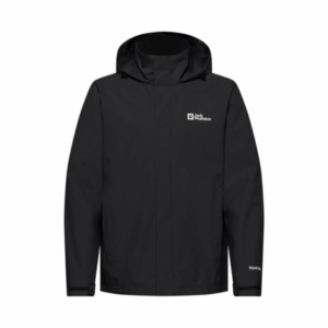 Jakke til herre - Jack Wolfskin Trail Time 2 lags - Sort