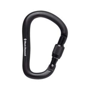 Karabin  -  Black Diamond RockLock Screwgate  -  Sort