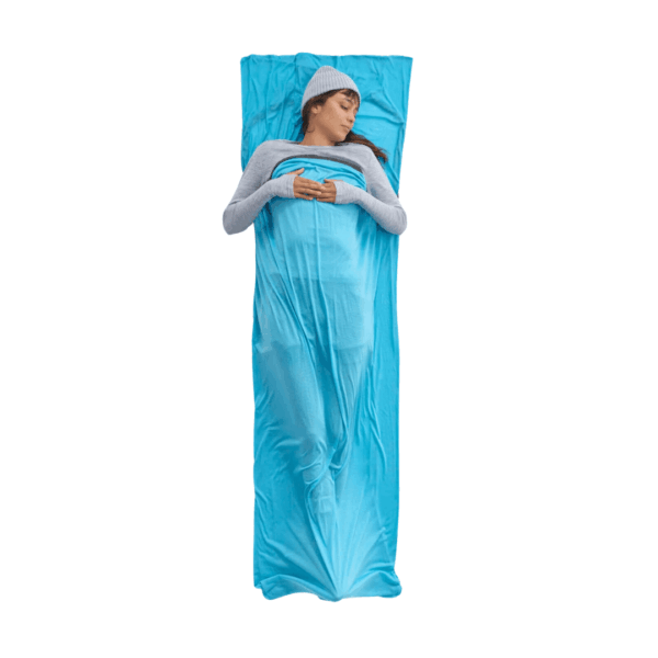 Lagenpose - Sea to Summit Breeze Sleeping Bag Liner - Rektangulær - Blå - Image 3