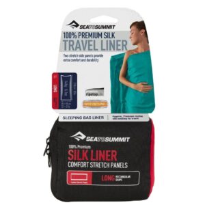 Lagenpose - Sea to Summit Silk Stretch Liner - Long - Rektangulær