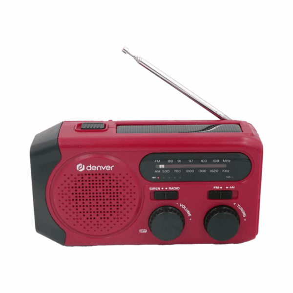 Nødradio FM/AM Denver - Håndsving - Solcelle - Image 6