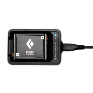 Oplader og batteri til pandelampe  -  Black Diamond BD 1800 battery & charger