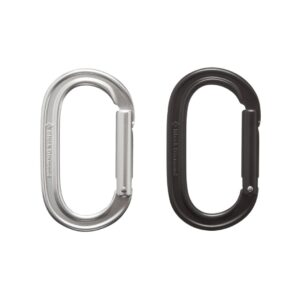 Oval Keylock Karabin - Black Diamond
