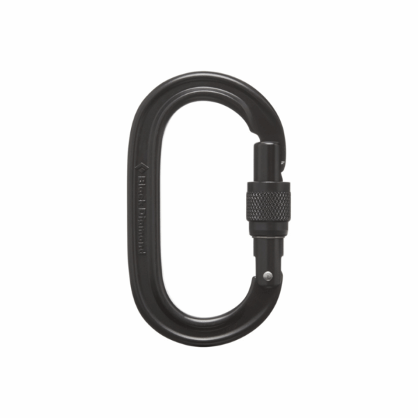 Oval Keylock Screwgate Biner  -  Black Diamond - Image 3