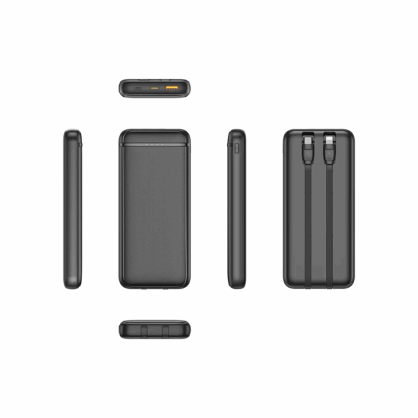 Powerbank - 10.000 mah - Quickcharge inkl. ladekabler - Image 6