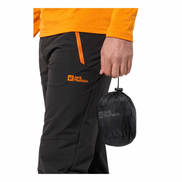 Regnbukser - Jack Wolfskin Rainy day pants - Sort - Image 5