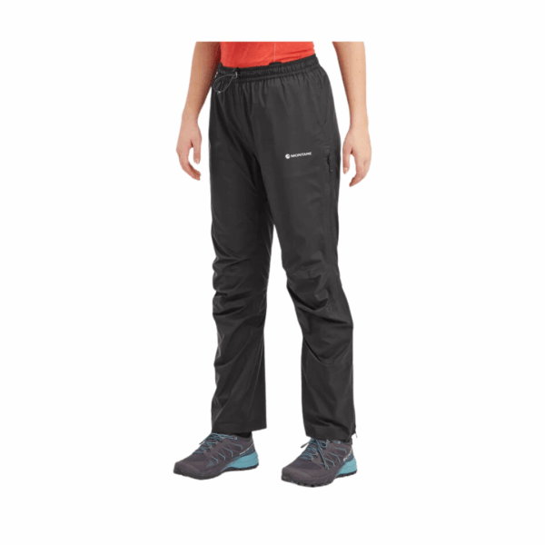 Regnbukser dame - Montane Spirit Lite Pants - Sort - Image 4