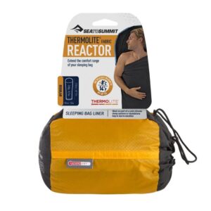 Lagenpose - Sea to Summit Reactor - Thermolite Mummy liner - Sort
