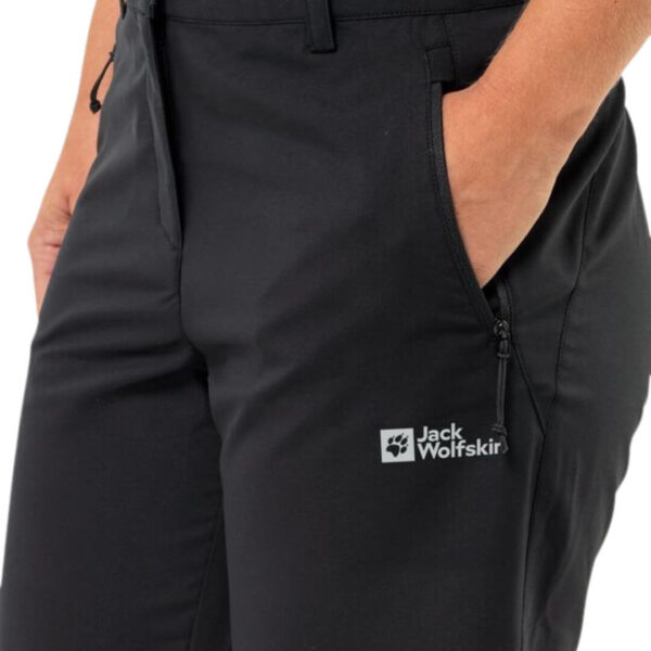 Shorts dame - Jack Wolfskin Active Track Shorts W - Sort - Image 5