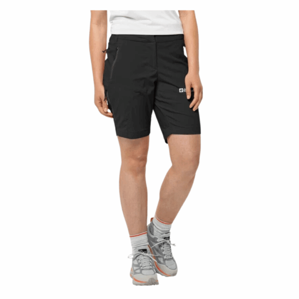 Shorts dame - Jack Wolfskin Glastal Shorts W - Sort - Image 3