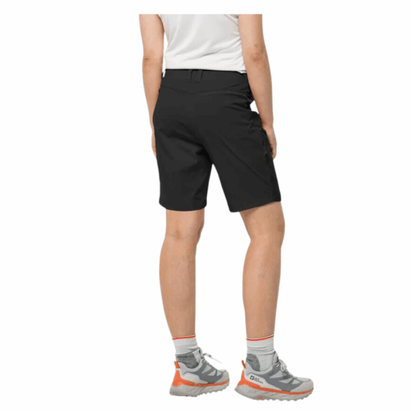 Shorts dame - Jack Wolfskin Glastal Shorts W - Sort - Image 4
