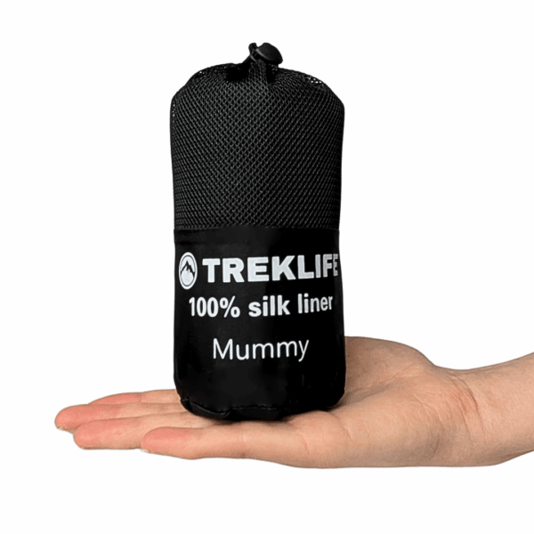 Silkelagenpose - Treklife Silk Liner - Mummy - Image 3