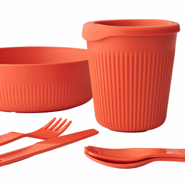 Spisesæt - Sea to Summit Passage Dinnerware Set - 6 dele - Orange - Image 4