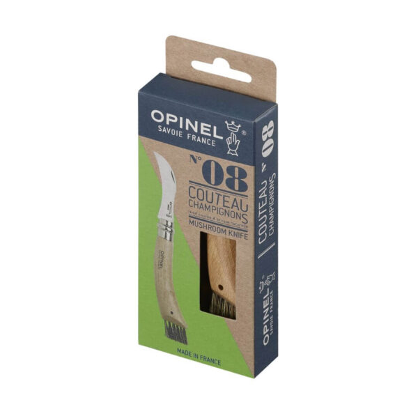 Svampekniv - Opinel No 8 - Bøg - Rustfrit stål - Image 3