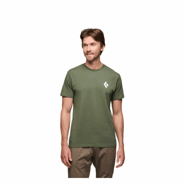 T-shirt herre - Black Diamond Alpinist SS Tee - Grøn - Image 4