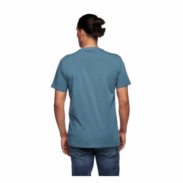 T-shirt herre - Black Diamond Chalked Up 2.0 SS Tee - Blå - Image 5