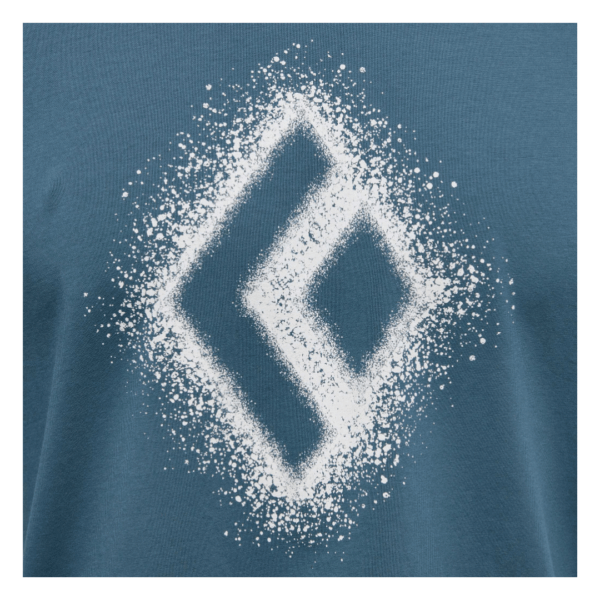 T-shirt herre - Black Diamond Chalked Up 2.0 SS Tee - Blå - Image 6
