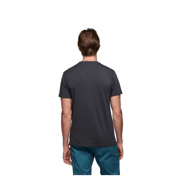 T-shirt herre - Black Diamond Chalked Up 2.0 SS Tee - Grå (Kun S & XL tilbage) - Image 5