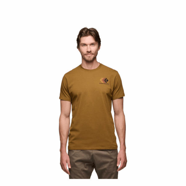 T-shirt herre - Black Diamond Faded SS Tee (Kun S & M tilbage) - Image 4