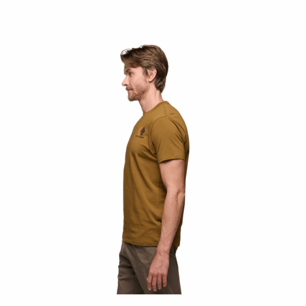 T-shirt herre - Black Diamond Faded SS Tee (Kun S & M tilbage) - Image 5