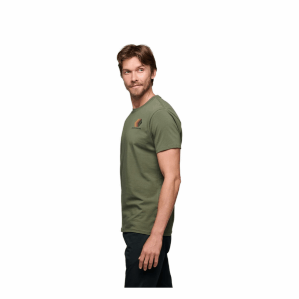 T-shirt herre - Black Diamond Faded SS Tee (Kun S & M tilbage) - Image 4