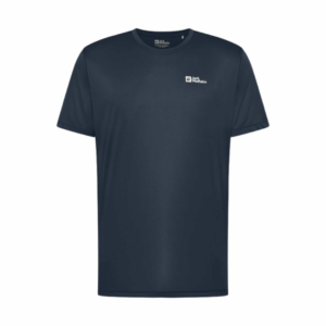 T-shirt til herre - Jack Wolfskin Tech T - Blå