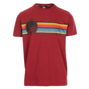 T-shirt til herre - Lakehouse - Rød